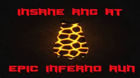 The Luckiest Inferno Cape Youll Ever See Insane Rng Youtube