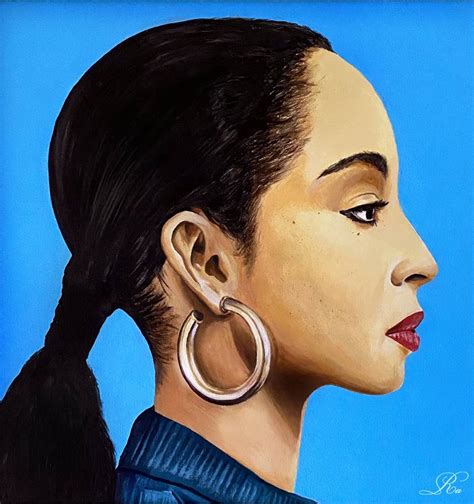 Sade Portrait Painting Painting By Rá Paints Saatchi Art