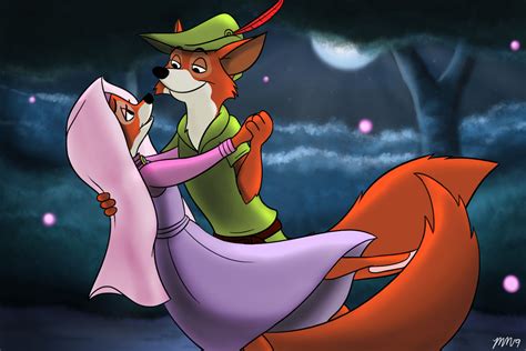 Disneys Robin Hood Dance In The Moonlight By 49ersrule07 On Deviantart