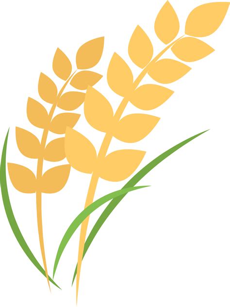 Download Open Rice Plant Cartoon Png Full Size Png Image Pngkit