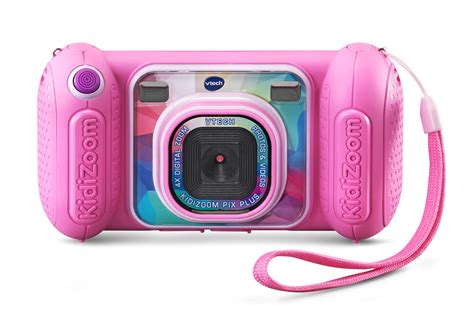 Vtech Kidizoom Camera Pix Plus Pink With Panoramic And Talking Photos