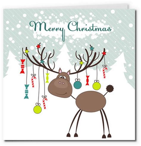 How easy and simple is that? 40+ Free Printable Christmas Cards - Hative