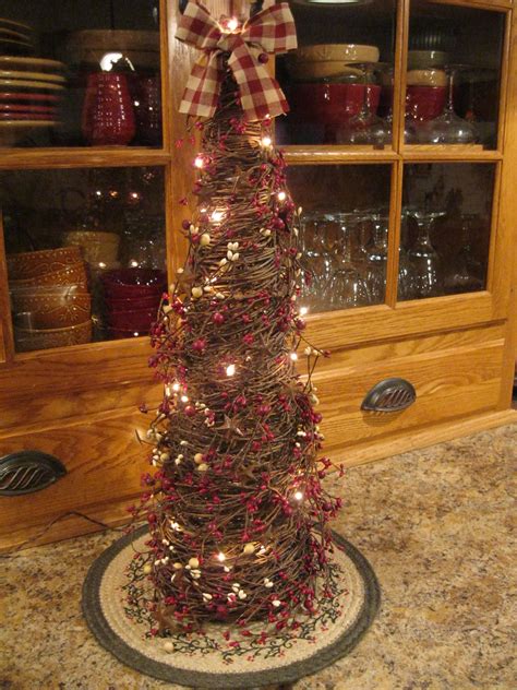 Primitive Twig Christmas Tree For The Home Pinterest