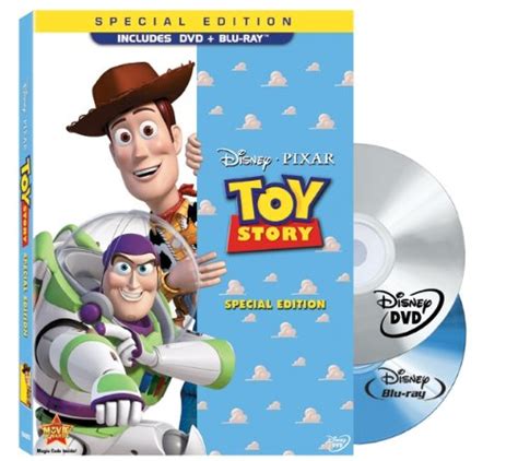 Toy Story Two Disc Special Edition Blu Raydvd Combo W