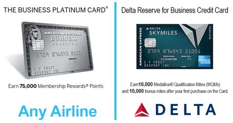 60,000 bonus miles + alaska's famous companion fare ™ offer. Which Premium Business Credit Card Is Right for You: Delta Reserve for Business vs Amex Business ...