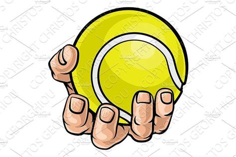 Hand Holding Tennis Ball In 2020 Basketball Ball Tennis Ball Hand