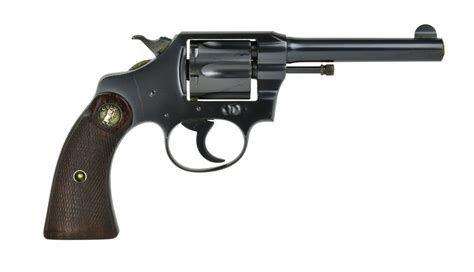 Colt Police Positive 32 Police 32 Sandw Long Caliber Revolver For Sale
