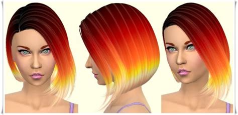 Sims 4 Hairs ~ Annett S Sims 4 Welt Parrot Bob Hairstyle