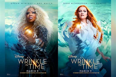 New A Wrinkle In Time Character Movie Poster Featuring Oprah Winfrey