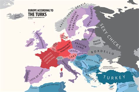 Europe according to Turks image - Mod DB
