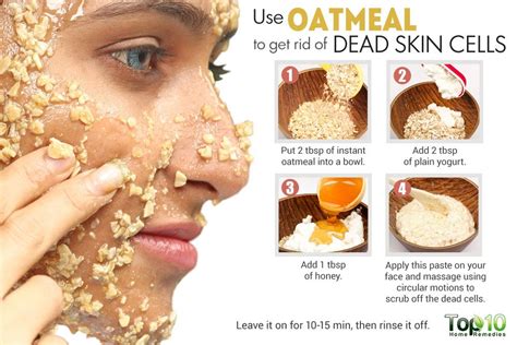 Wet and wring out the sponge, then use small circular movements to exfoliate the face. Home Remedies to Get Rid of Dead Skin Cells | Top 10 Home ...