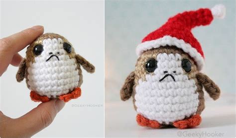 Amigurumi Porg From Star Wars The Last Jedi Free Crochet
