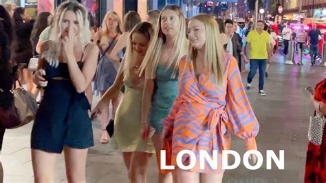 London Saturday Nightlife District 🇬🇧 London Night Walk Youtube