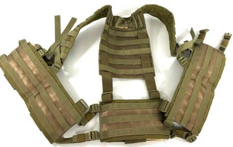 Eagle Industries H Harness Khaki Molle Tactical Load Bearing Vest Sflcs