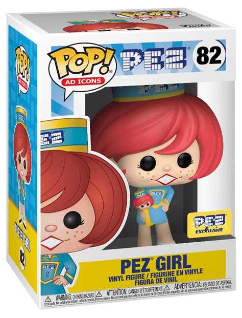 Funko Pop Ad Icons 82 Pez Girl Red Hair Pop Vinyl Pez Store Exclusive New Mint Condition