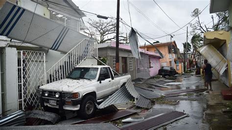 Photos Hurricane Maria Slams Puerto Rico Flooding And Power Cuts