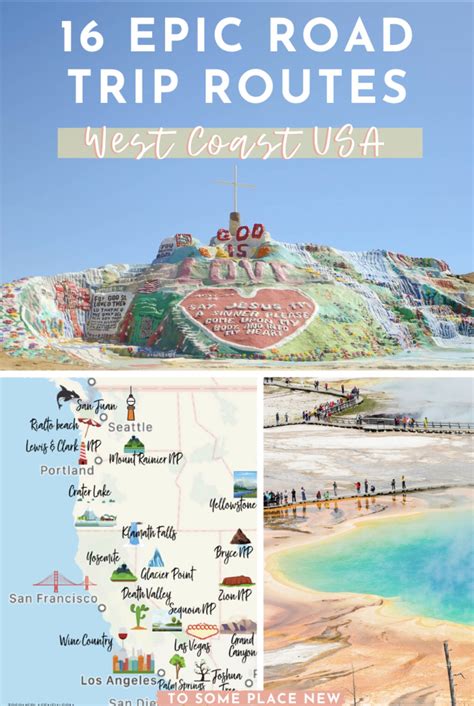 18 Epic West Coast Usa Road Trip Ideas And Itineraries Road Trip Fun