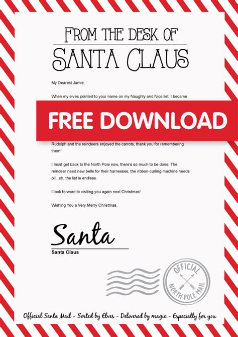 Check spelling or type a new query. Free Personalised Santa Letter - Bright Star Kids
