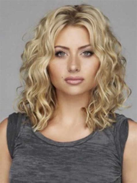 35 Medium Length Curly Hair Styles Hairstyles Amp Haircuts