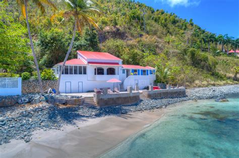 Cane Garden Bay Beach House BVI Real Estate British Virgin Islands Homes For Sale Rent