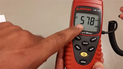 How To Use Lux Meter Light Meter By Evergreen Electrical Youtube