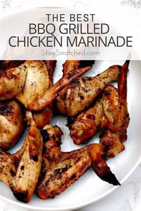But acid doesn't tenderize meat. The Best BBQ Grilled Chicken Marinade Recipe for Cookouts ...