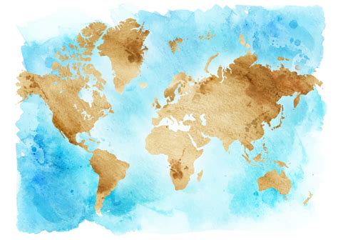 Water Color Map Color 2018
