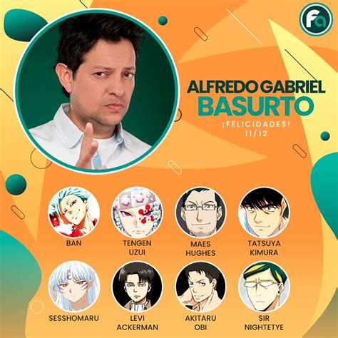 Funianime Latam On Twitter El Actor De Doblaje Gabriel Basurto