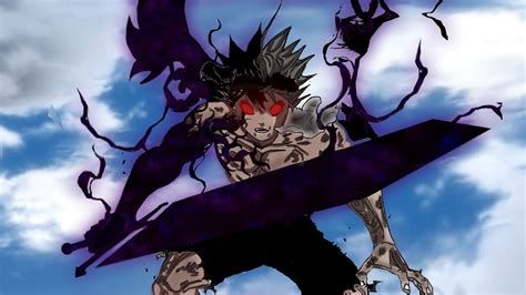 Black Clover Chapter 208 Astas Real Demon Form Anime