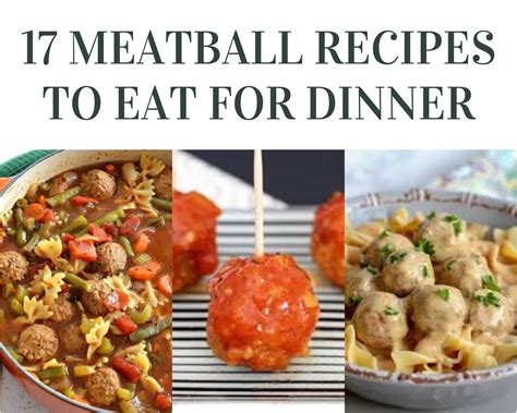 17 Meatball Recipes To Eat For Dinner Just A Pinch