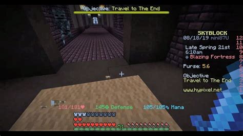 How To Get To The End In Hypixel Skyblock Line Could News