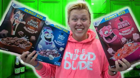 Which Halloween Monster Cereal Tastes The Best Youtube