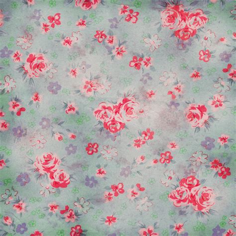 Free Digital Scrapbooking Paper Floral Love Free Pretty Things For You