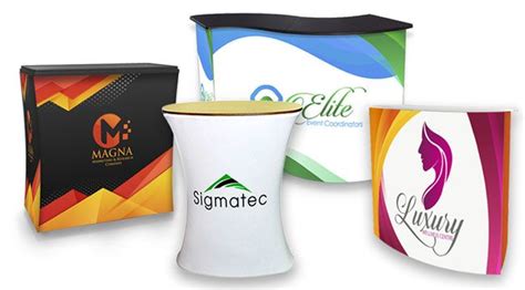 Trade Show Counters And Custom Podiums Lush Banners