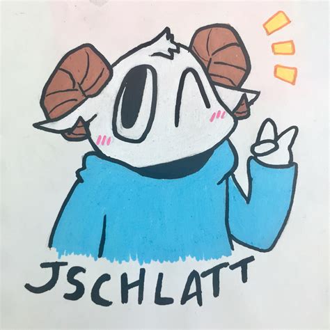 One Of Schlatts Profile Pics Drawn Using Posca Pens Rjschlatt