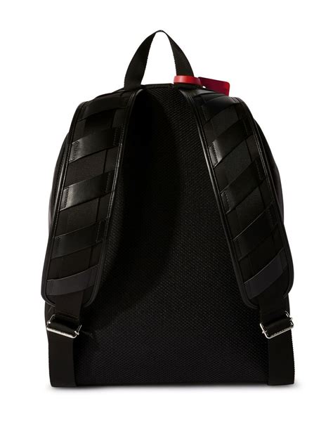 Off White Hard Core Patches Varsity Backpack Farfetch