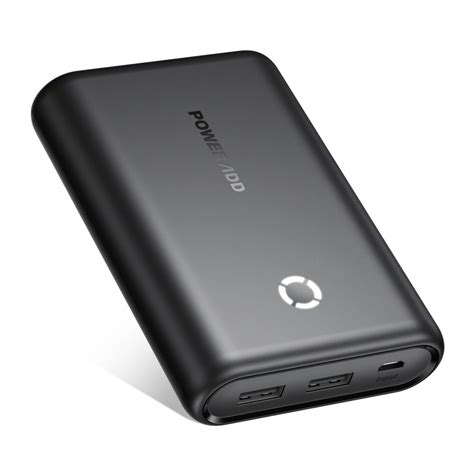 Poweradd Portable Charger Energycell 15000mah Power Bank Dual 5v24a Output External Battery