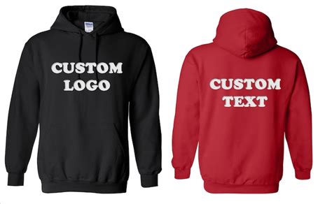 Custom Text Hoodie Personalized Text Hoodie Your Design Your Photo