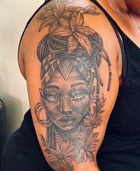 54 African Queen Tattoo Designs That Are Unique 2022 Artofit