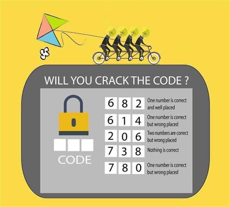 Crack The Code Logical Puzzle With Answer Shake The Brain