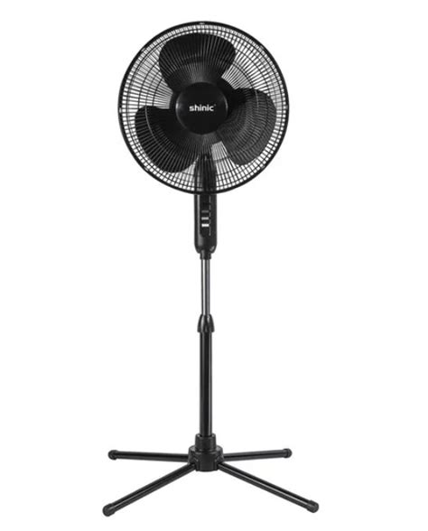 Airtek 16 3 Speed Oscillating Pedestal Fan With Adjustable Height And