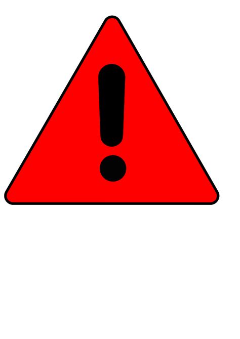 Caution Triangle Symbol
