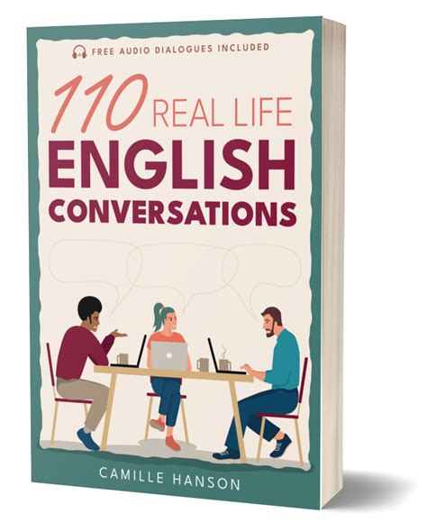 110 Real Life English Conversations Book Learn English With Camille