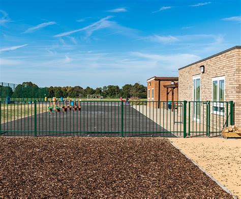 Secure Perimeter And Sports Fencing For Primary School Jacksons