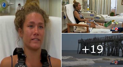 Hero Waitress 19 Recovers From Jumping Off The Dock To Save The Life