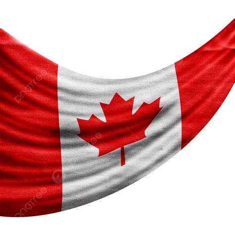 Canada Flag Waving With Texture Canada Flag Waving Flag Png