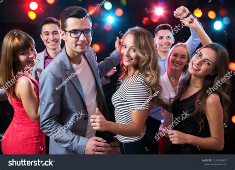 Group Happy Young People Having Fun Stock Photo Edit Now 1224309637