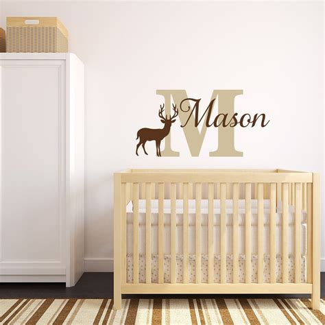 Check spelling or type a new query. Deer Nursery Name Wall Decal Hunting Boys Wall Decal | Etsy | Boys wall decals, Boys wall decor ...