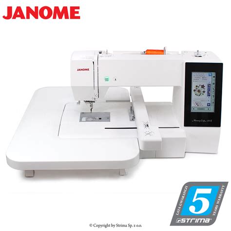 This product belongs to home , and you can find similar products at all categories , home & garden , arts,crafts & sewing , apparel sewing & fabric , embroidery machines. Computerized embroidery machine - JANOME MEMORY CRAFT 500E