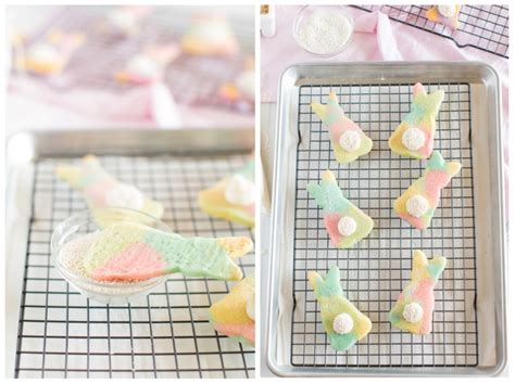 Marbled Easter Bunny Cut Out Cookies Made To Be A Momma